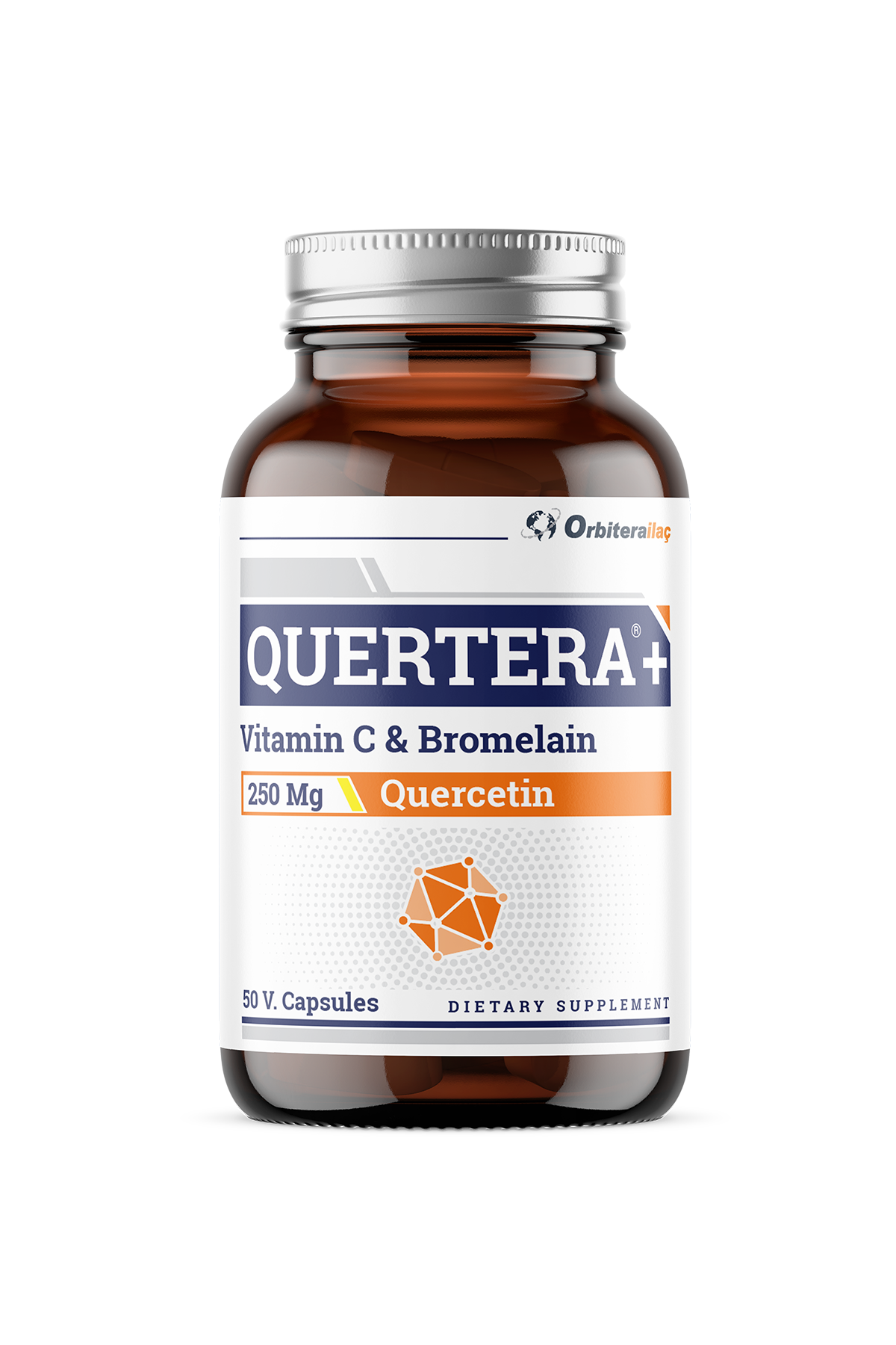 Orbitera İlaç Quertera Plus Kuersetin, Vitamin C, Bromelain Içeren Takviye Edici Gıda