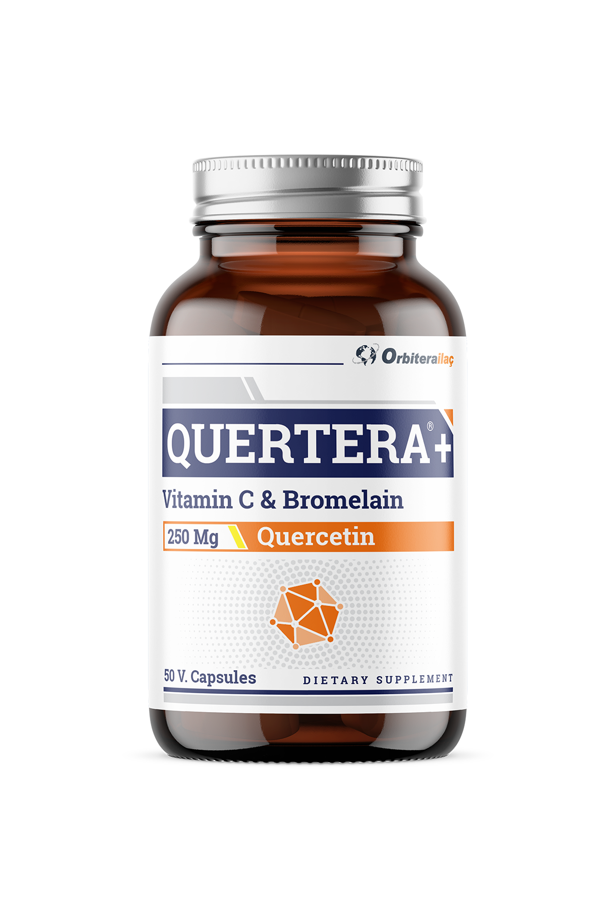 Orbitera İlaç Quertera Plus Kuersetin, Vitamin C, Bromelain Içeren Takviye Edici Gıda