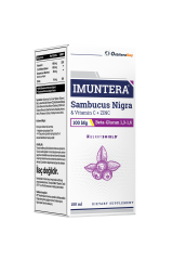 Orbitera İlaç İmuntera Kara Mürver Ekstresi, Beta Glukan, Çinko, Vitamin C İçeren Takviye Edici Gıda