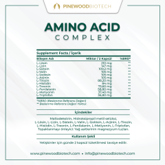 Pinewood Biotech Amino Acid Complex Içeren Takviye Edici Gıda